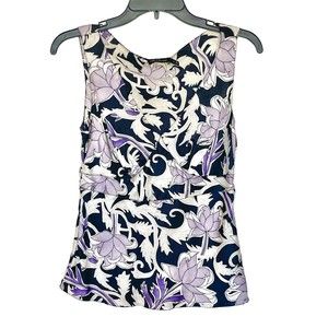 The Limited Womens  Blouse Sleeveless Size Small Y2K Vintage 100% Silk Clueless